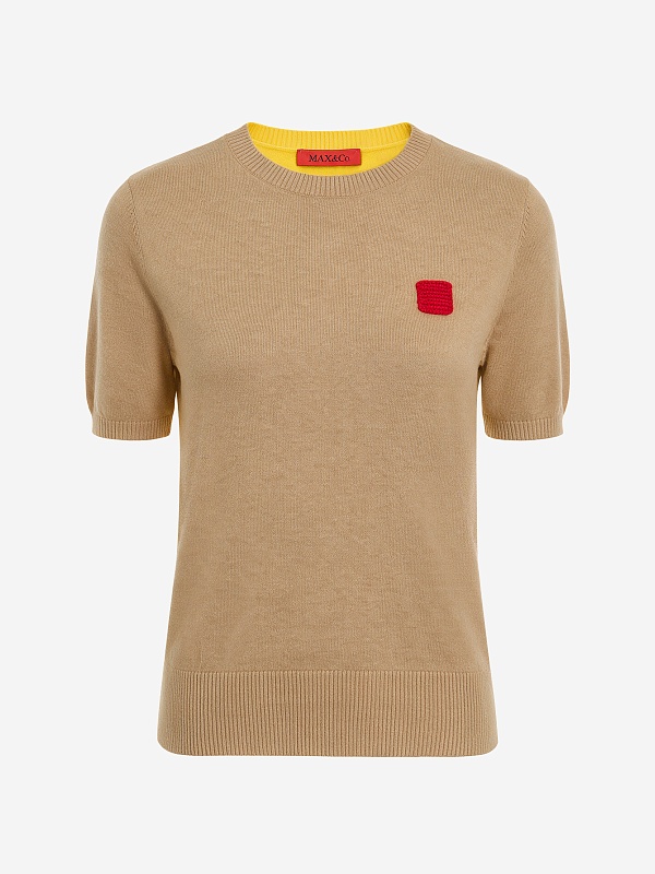 Топ жен MAX&CO 2626366013200 003 CAMEL - 0