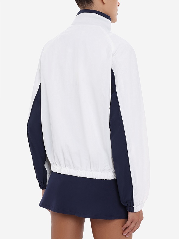 Ветровка жен Sporty & Rich JA075710329WH22 White/Navy Navy - 4