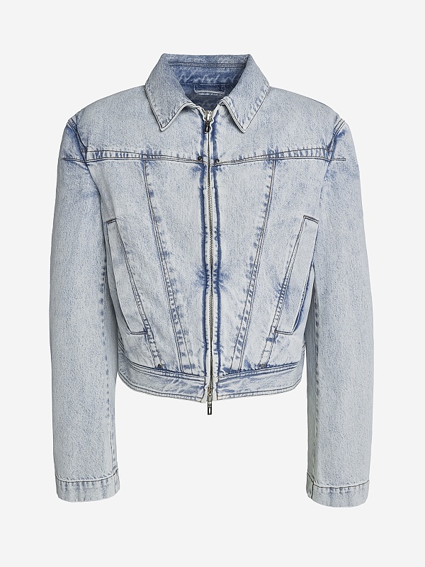 Куртка джинсовая муж LGN Louis Gabriel Nouchi 0130DNM D017 BLEU CIEL - 0