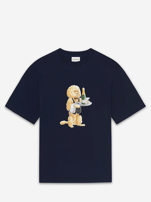 Футболка муж Drôle de Monsieur I-TS271-CO002-NY NAVY - 0