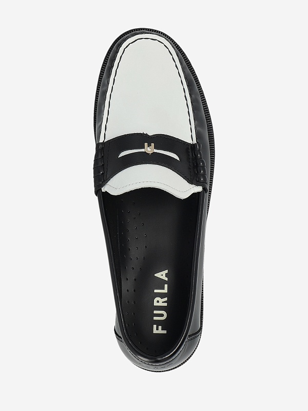 Лоферы жен Furla YK41FSNBX4389P19001007 NERO + TALCO h - 3