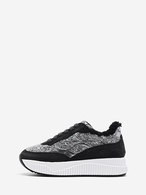 Кроссовки жен Voile Blanche 2018674.06. 1A30 BLACK-GREY MELANGE - 0