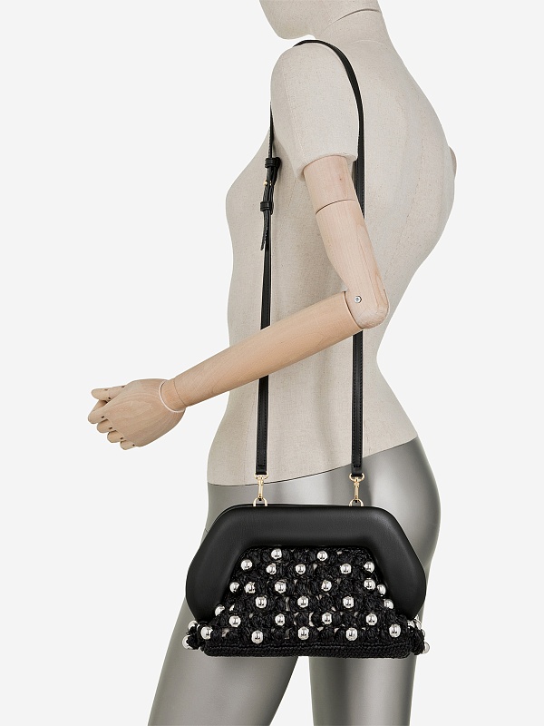 Сумка жен THEMOIRE TMSS23TO118 BLACK/SILVER - 4