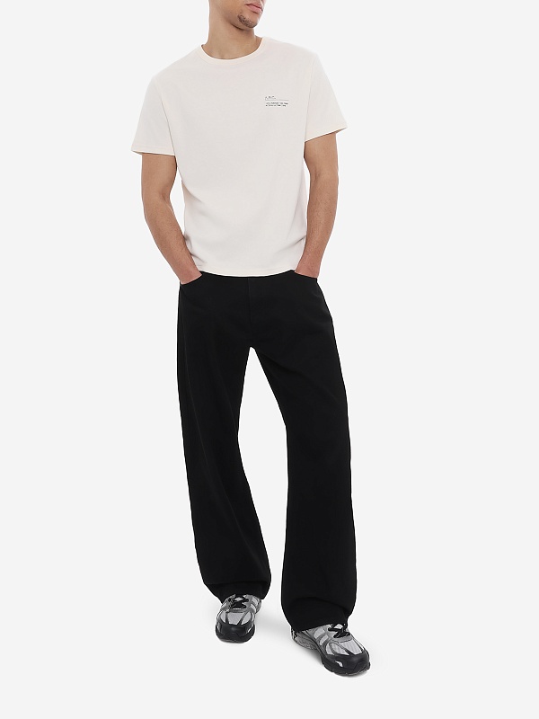 Футболка муж A.P.C. COHMW-H26577 BAA BEIGE - 1