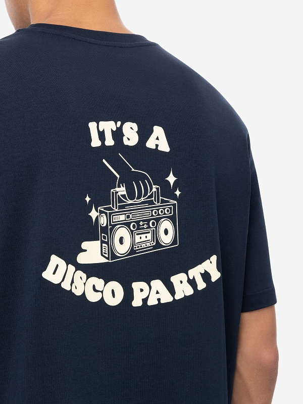 Футболка муж A.P.C. COHGS-M26530 IAK DARK NAVY - 4