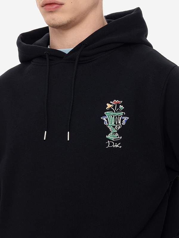 Худи муж Drôle de Monsieur F-HO174-CO127-BL BLACK - 5