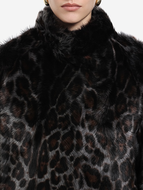 Шуба жен Burka TG-1415B/50BR Разноцветный - 4