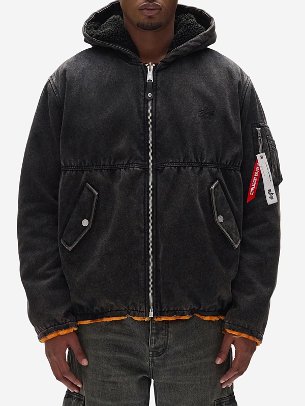 Бомбер PURPLE M6103-APHB825 BLACK - 1