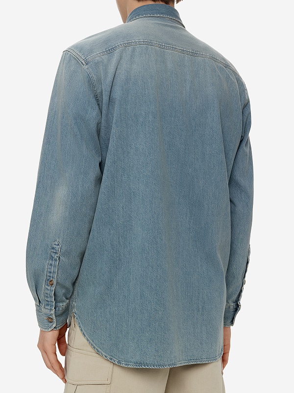 Рубашка муж Closed C84673-19A-3P MBL MID BLUE - 4