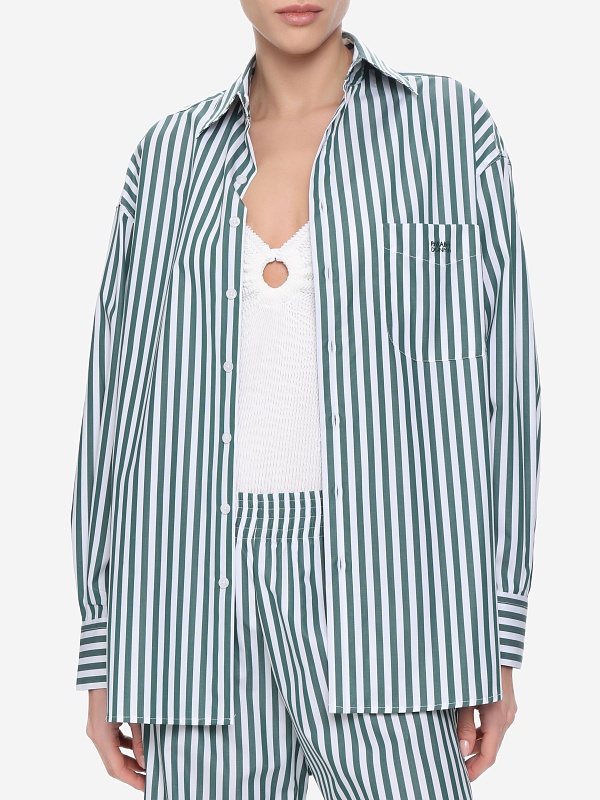 Рубашка жен Paramidonna CR26VSSG-1 GREEN - 3