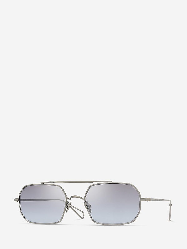 Солнцезащитные очки AHLEM Clovis Ruthenium Brushed/Blue Gradient - Filigree 52 19 150 - 0