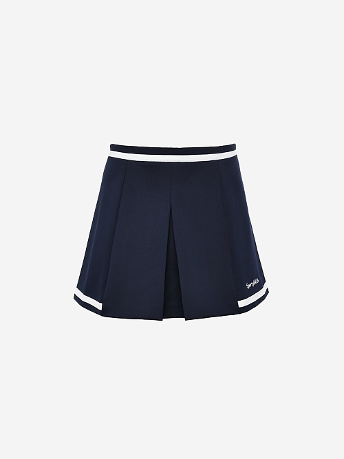 Юбка жен Sporty & Rich SK01161300BL107 Dark Navy/White - 0