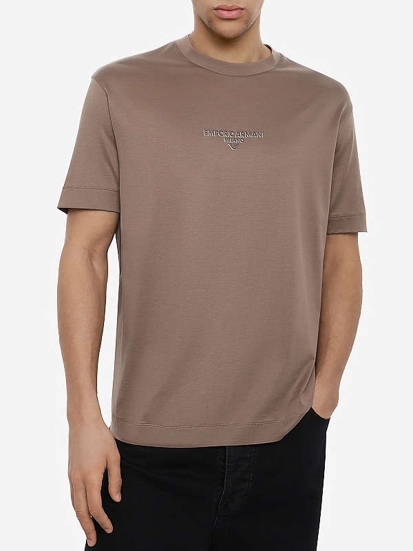 Футболка муж Emporio Armani EM002838 AF10761 U6189 WALNUT - 3