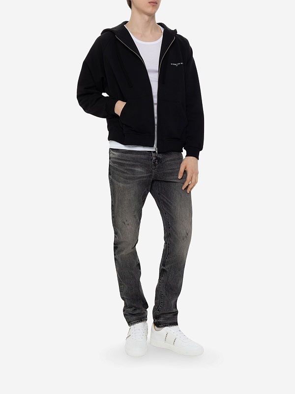 Худи муж IH NOM UH NIT NUW24258 009_black - 2