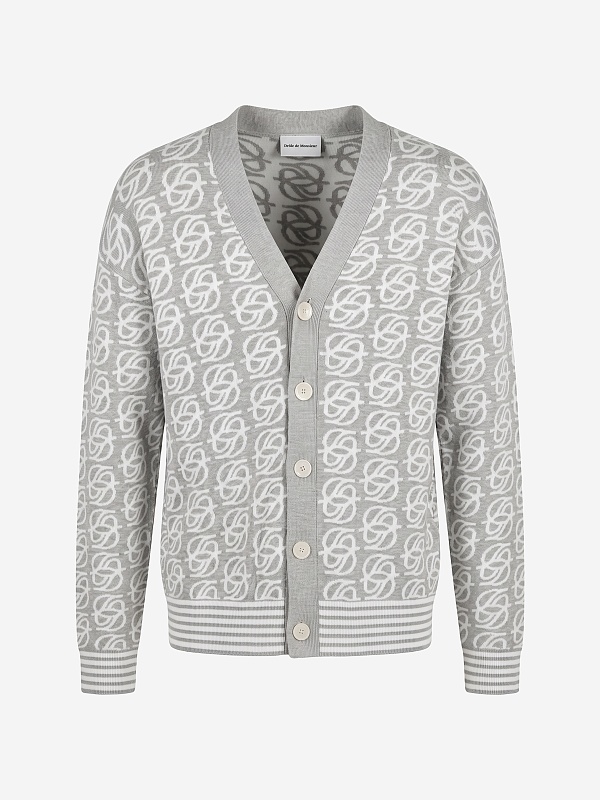 Кардиган муж Drôle de Monsieur L-CA180-VI040-GY GREY - 0
