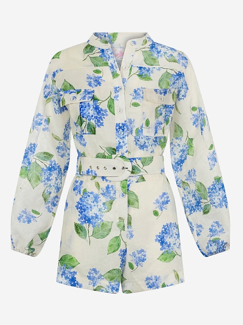 Комбинезон жен MC2 Saint Barth CRA0001 06233H LINEN H ORTHENSIA 3110 - 0