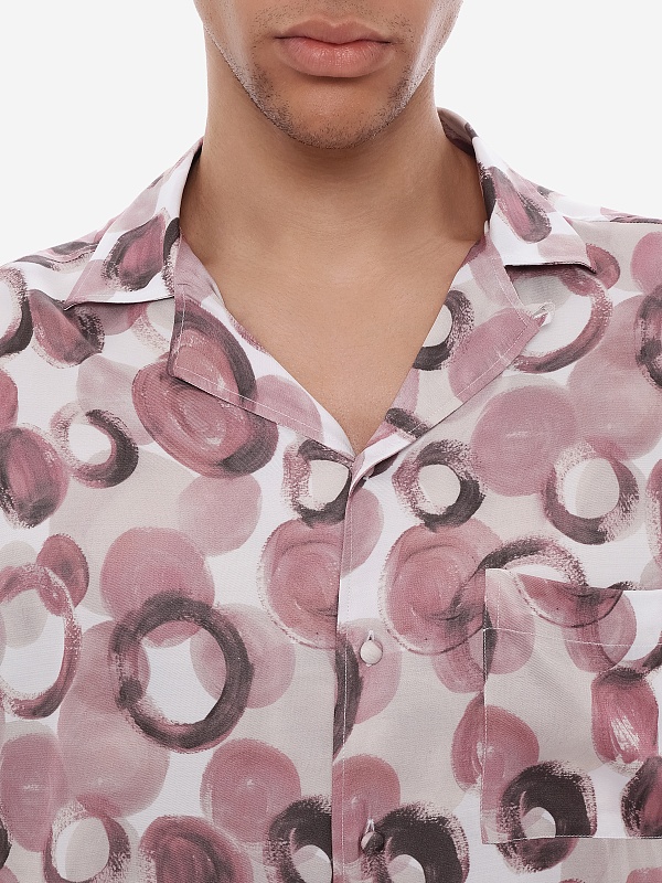 Рубашка муж TAGLIATORE HAWAII NS 270009 Y1298 473 ROSA - 5