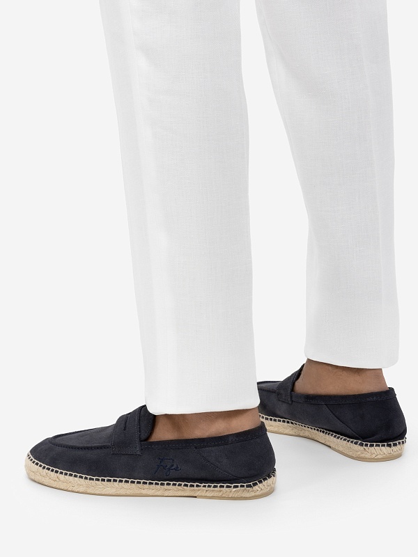 Эспадрильи муж Fefe Napoli MOC22 AZULMARINE BLU NAVY - 7