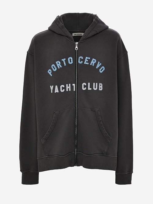 Толстовка на молнии муж Alchemist AL MA SS25 MJ ZHD 24c Warm Gray - 0