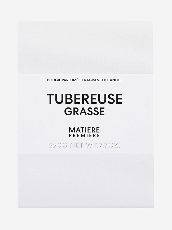 Свеча унисекс MATIERE PREMIERE 3760428940490 TUBEREUSE GRASSE 220г - 1