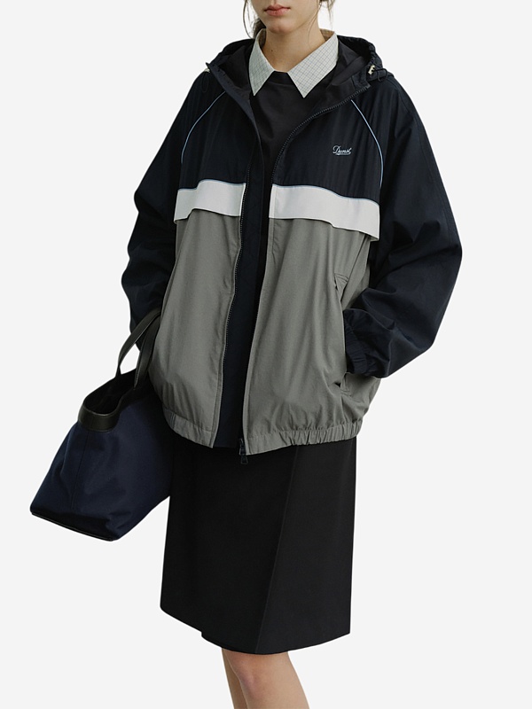 Ветровка жен DUNST UDJU6A110N2 NAVY - 3