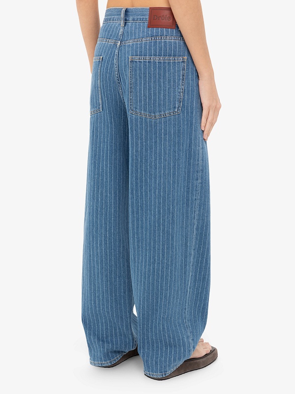 Джинсы муж Drôle de Monsieur G-BP168-CO179-LBE LIGHT BLUE - 6