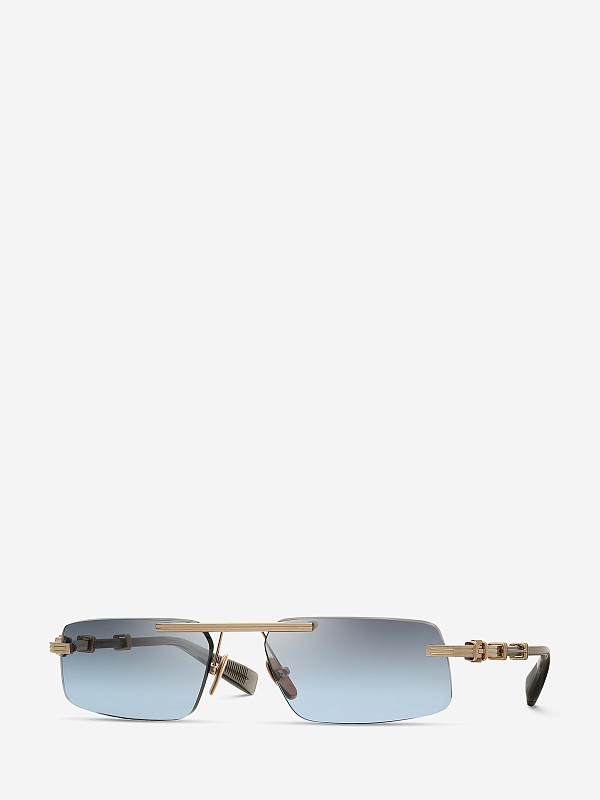 Солнцезащитные очки Balmain PIERRE II BPS-187B-58/GLD-GRY 58 18 140 - 0