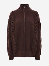 Кардиган жен Burka kn25-k002 Шоколадный