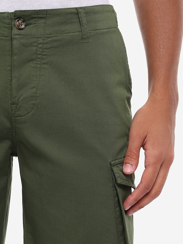 Шорты муж MC2 Saint Barth AERSJ3 COTTON 52 MILITARY - 5