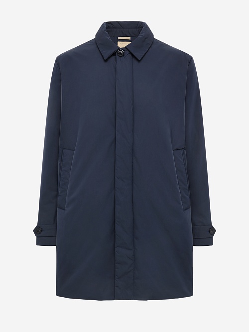 Плащ муж Woolrich CFWOOU2033MRUT3972 MELTON BLUE - 0