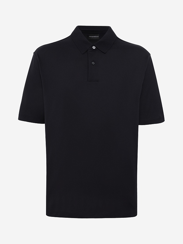 Поло муж Emporio Armani EM004915 AF24470 UB118 BLUE NAVY - 0