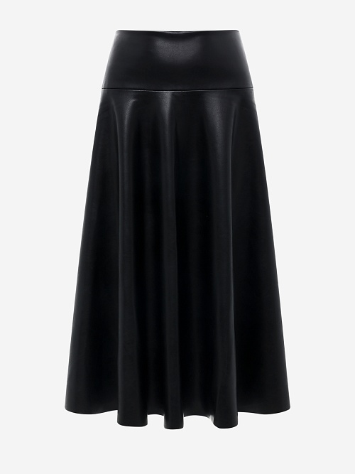 Юбка жен Norma Kamali ST325SLV018001 BLACK - 0