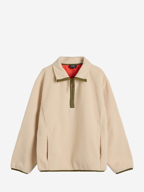 Толстовка муж A.P.C. PSAIF-H27990 ACC OFF WHITE - 0