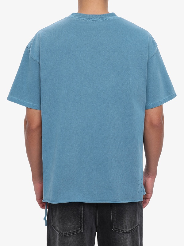 Футболка муж Ksubi MPS26TE017 blue - 5