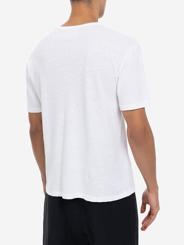 Футболка муж Officine Generale S25MTEE201 WHITE - 3