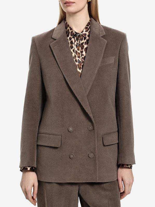 Жакет жен Officine Generale W25WTLG408 TAUPE - 2