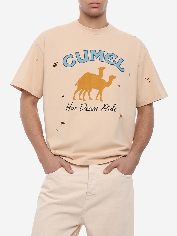 Футболка муж Carne Bollente SS26ST0109 Off-Beige - 3