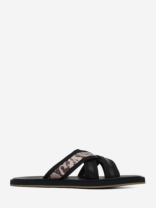 Сандалии муж ROBERTO di PAOLO 90510 BLACK - 1
