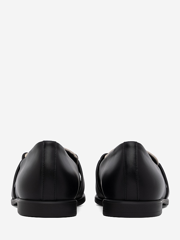 Лоферы жен Furla YI48FNUNCO0001846S9200 NERO + MARSHMALLOW - 5
