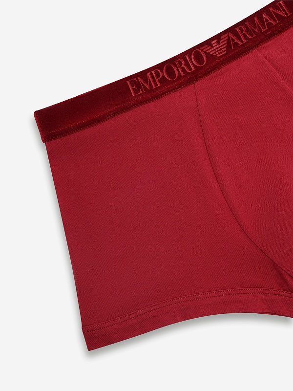 Набор (трусы 2 пары) муж Emporio Armani EM000253 AF15005 M5059 RHUBARB/ARMANI BLUE - 4