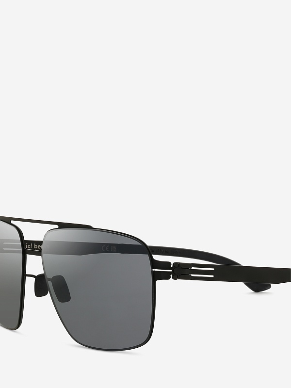 Солнцезащитные очки Ic Berlin IC RYAN BLACK/GREY POLARIZED 60 14 145 - 5