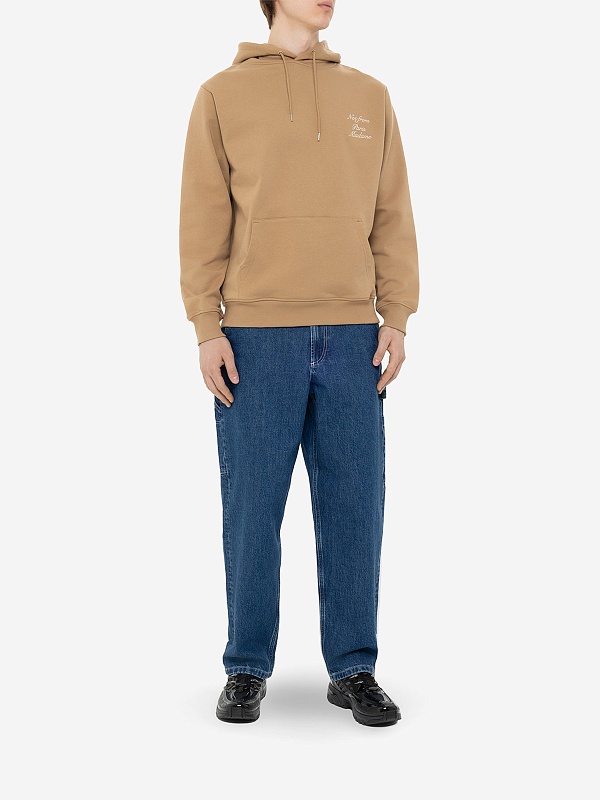 Худи муж Drôle de Monsieur E-HO168-CO127-IBN ICE BROWN - 2