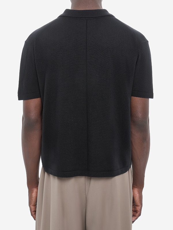 Поло муж Tonywack BF12KN211 BLACK - 4