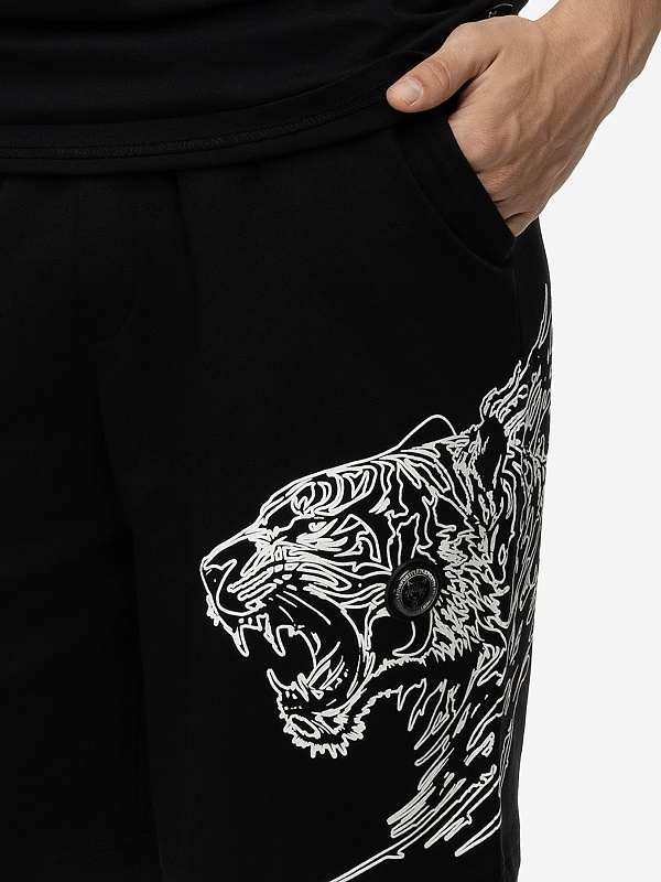 Шорты муж Philipp Plein Sport SADC MJT2229 SJO001N 02 black - 4