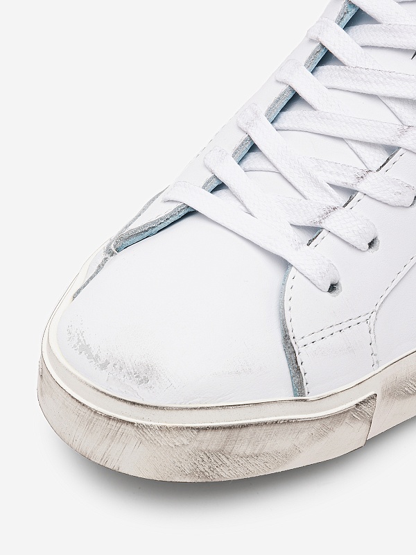 Полуботинки Philippe Model PRLUV022 PRSX LOW MAN VEAU BLANC NOIR - 6