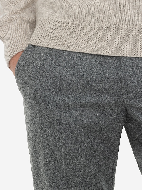 Брюки муж AGNONA AI23PT706U1Y_U1116 K33 FLANNEL - 5