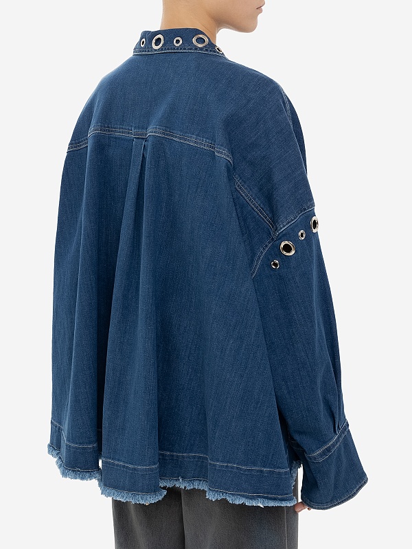 Рубашка жен ACT N°1 PFT2322U DENIM 01 BLUE - 3