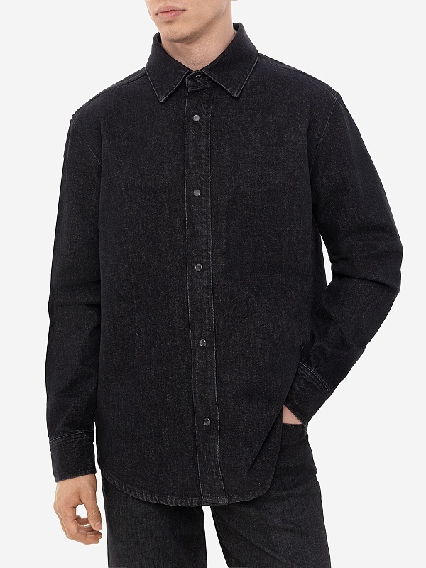 Рубашка муж 7 For All Mankind JSMLU890MJ BLACK - 3
