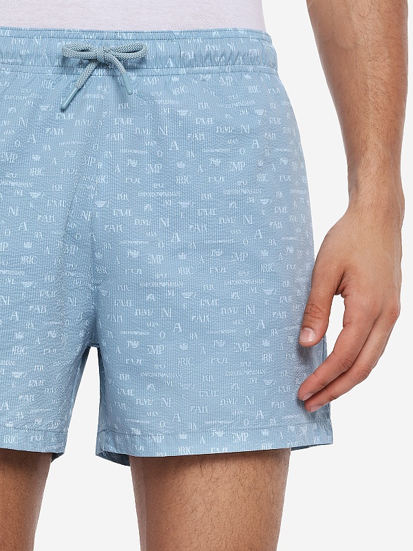 Плавки муж Emporio Armani EM000583 AF20667 F9084 PRINT EA SLATE-AQUA - 5