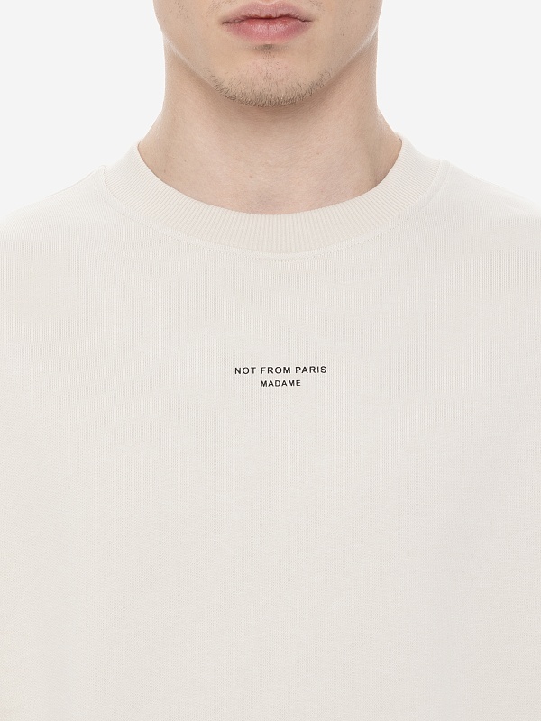 Толстовка муж Drôle de Monsieur PERM-SW148-CO127-MT MASTIC - 5